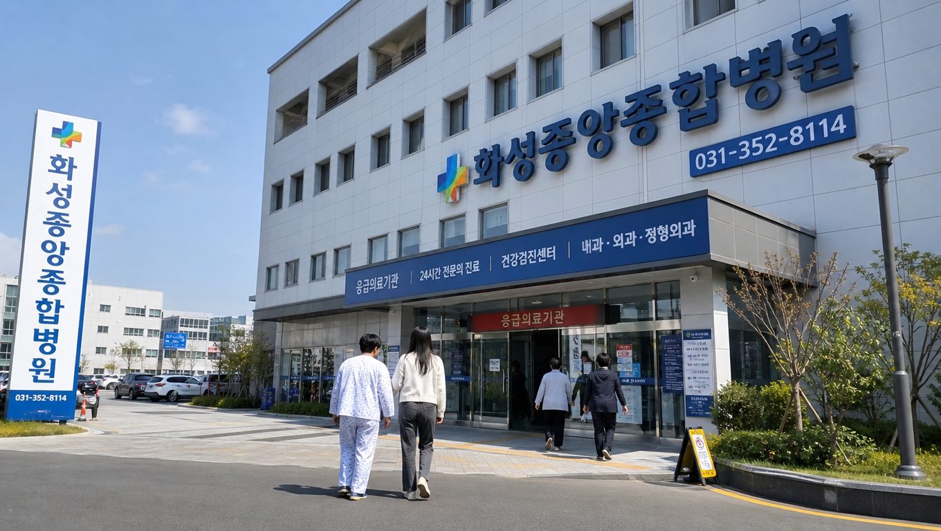 향남 종합 병원 진료과·위치·규모 안내