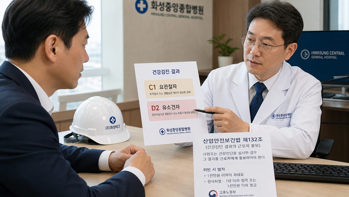 건강검진 사후관리 사업주 의무와 판정 기준